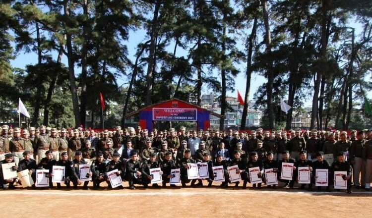 Investiture ceremony held for national, state awardees of Meghalaya Police