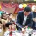 Nongpoh Childline celebrates advance Christmas with children
