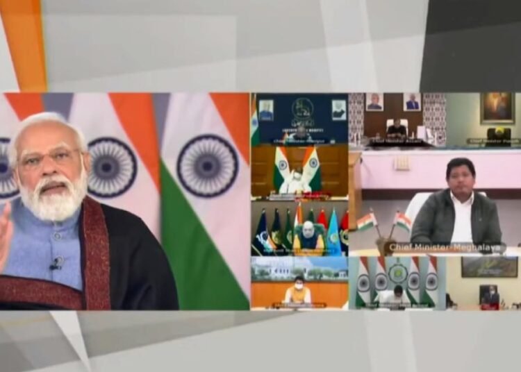 Conrad takes part in meeting called by Modi to review Covid situation