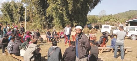 Border Magistrate inspects Ri-Bhoi village after Assam seizure