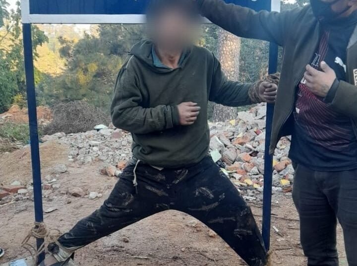 Man tortured for ‘theft’, photo goes viral