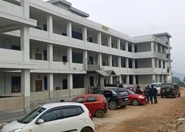 Nongpoh MLA happy with progress of school project in Ri-Bhoi