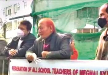 Ad hoc teachers protest over upgrade demand