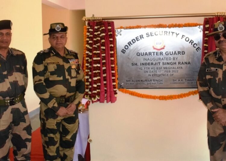 BSF inaugurates new unit HQ in West Garo Hills