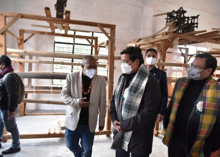 Handloom, silk production unit launched in Mawkasiang