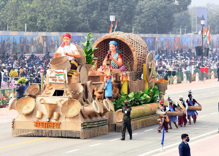 Meghalaya tableau wins 3rd prize in the Republic Day parade