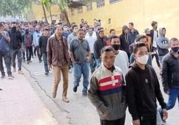 Thousands descend at GHADC to call for CEM’s removal