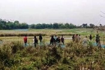 BGB halts drain work in Muktapur, KSU burns down temporary fence