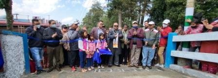 Feeder road in Upper Lumparing inaugurated