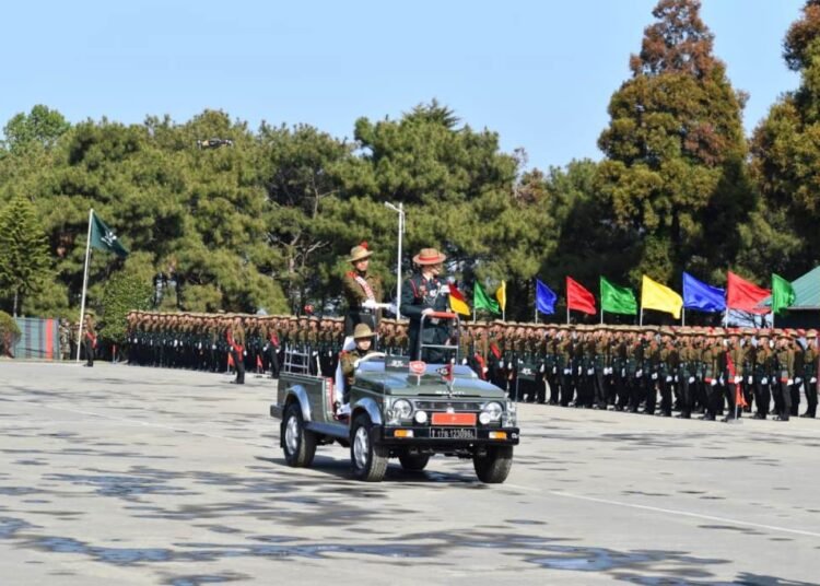 293 soldiers inducted at passing out parade in GTC
