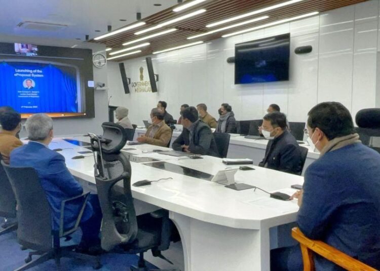 eProposal system launched to streamline project sanctioning