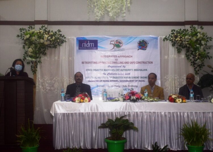 Seminar on retrofitting and safe construction underway in Shillong