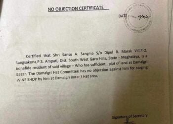 Youth body objects to NOC for wine shop