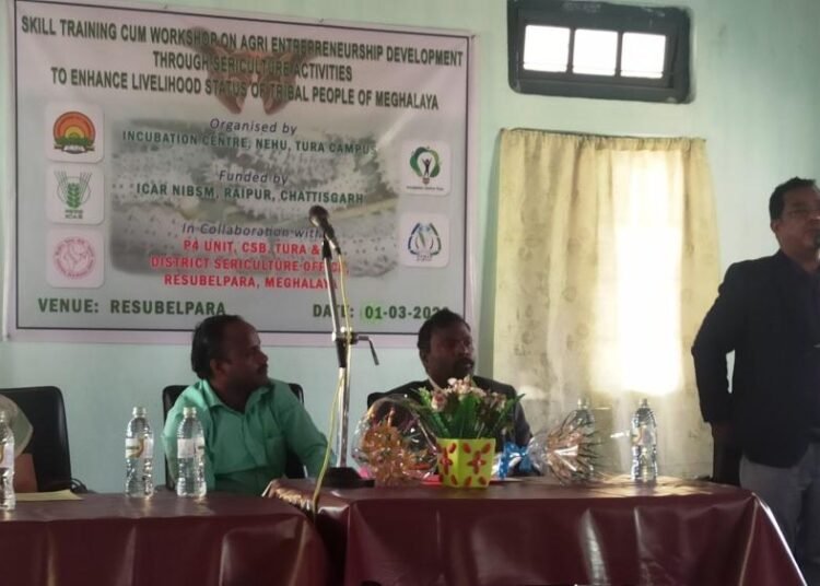 Skill training on agri- sericulture activities held in Resubelpara