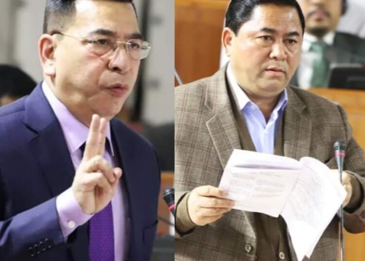 Shangpliang pained by Sawkmie’s claim on border issue