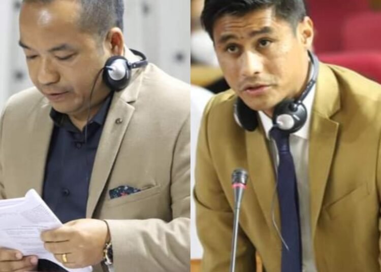 Eugene nutmegs Banteidor in Assembly