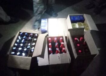 Illegal liquor seized during raid in NGH