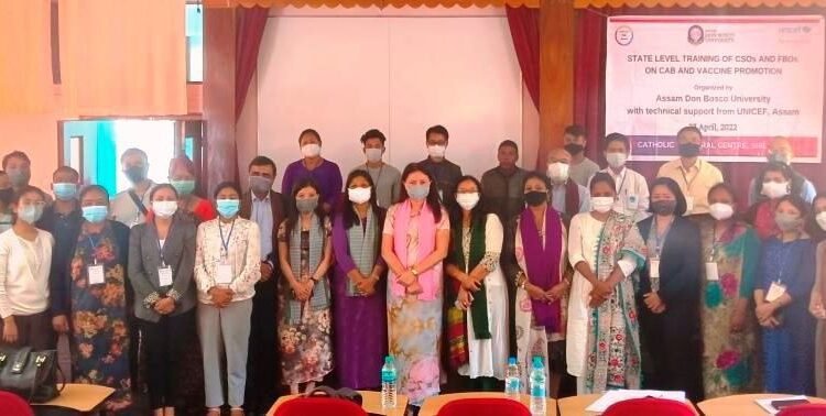 State level training held on CAB and vaccine promotion