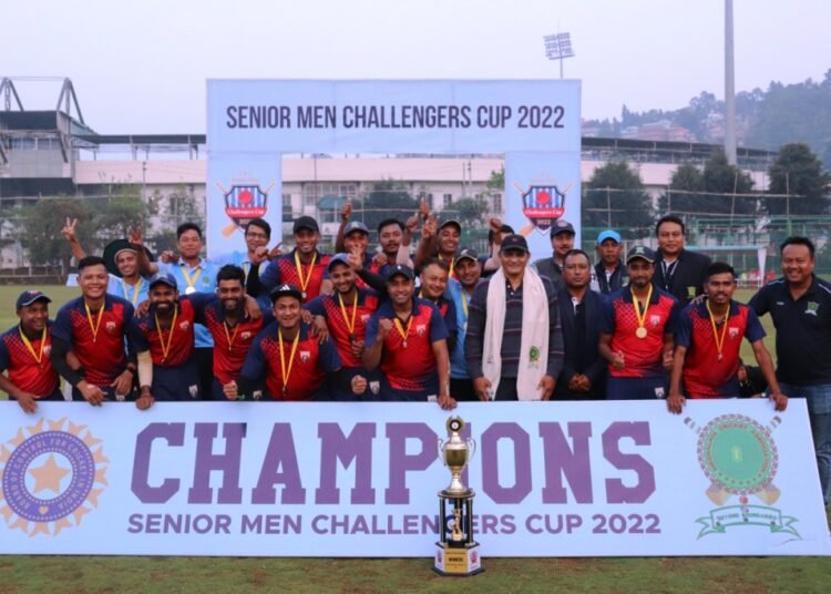 Smashing batting takes Myntdu Lions to victory in MCA Senior Men Challengers Cup