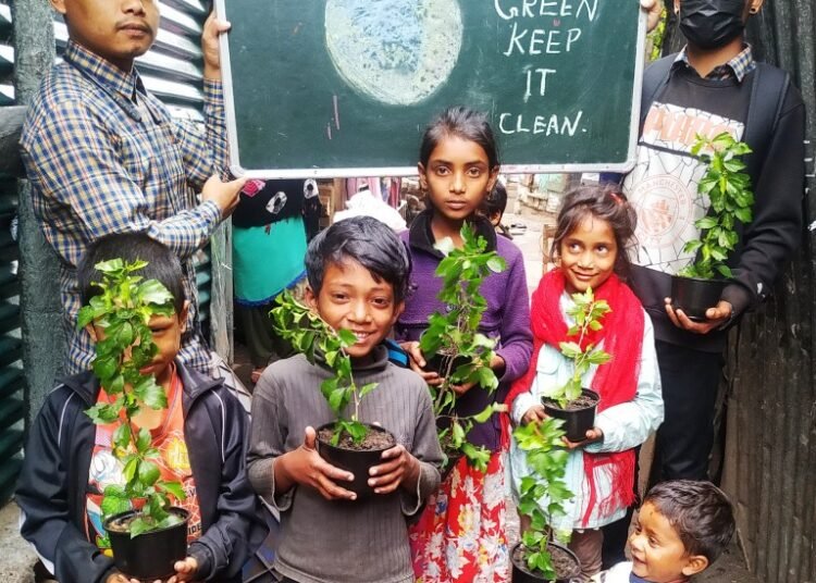 SPARK’s underprivileged kids observe Earth Day