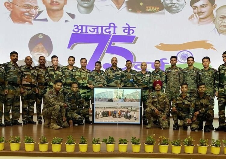 EAC felicitates air warriors for Deoghar rescue ops