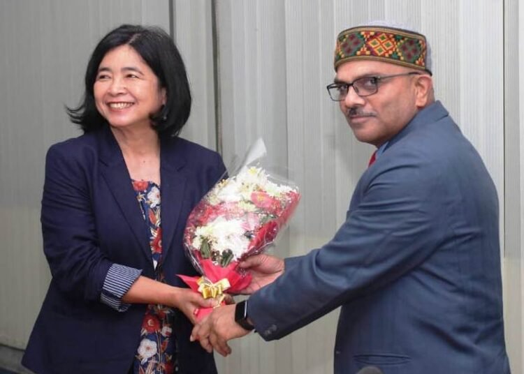 Ambassador Hongtong discusses NEHU-Thailand collaborations