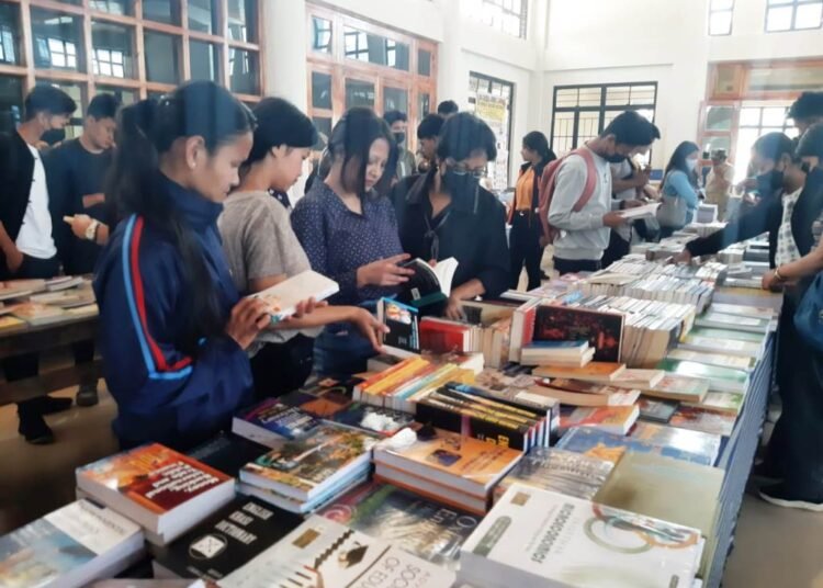 Book fair fest begins in Shillong College