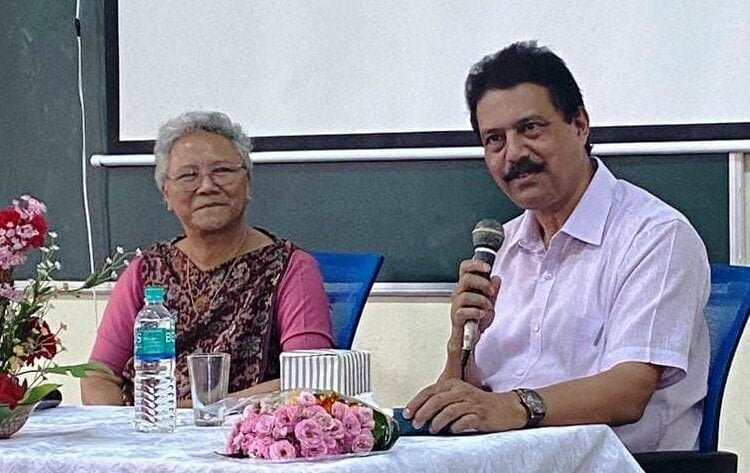 NEHU holds live interaction with eminent author