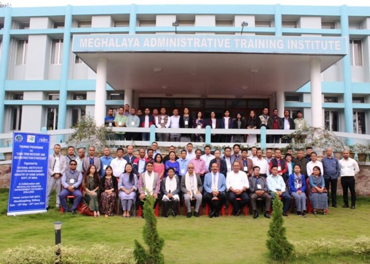 Training programme on recovery, reconstruction strategies begins