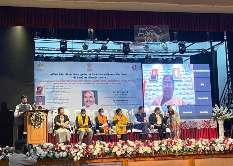 Bhoumik virtually inaugurates services for CRC Shillong