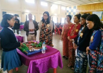 Maharam Govt HS School wins district level exhibition