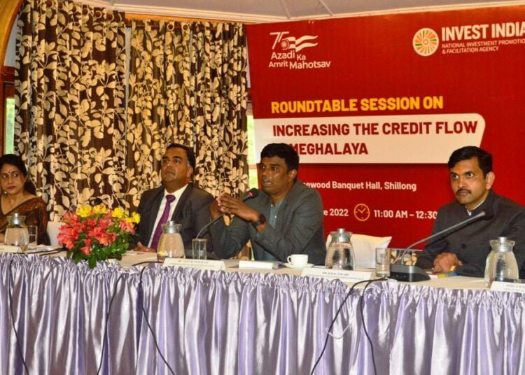 Roundtable session on increasing credit flow held in Shillong
