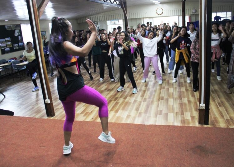 Zumba session held for students