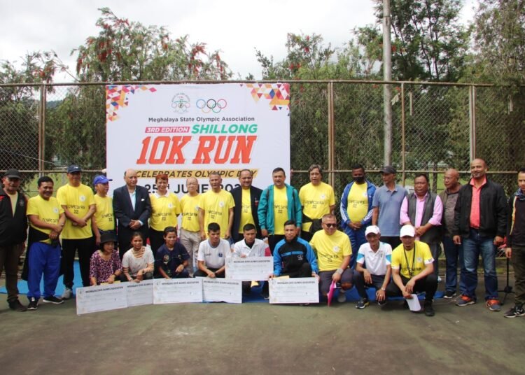 Kyntimon Marwein, N Pholendro Singh win MSOA’s Shillong 10K Run 2022