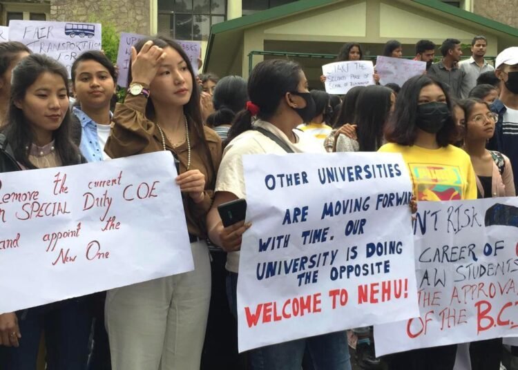 NEHU VC pledges action after large student rally