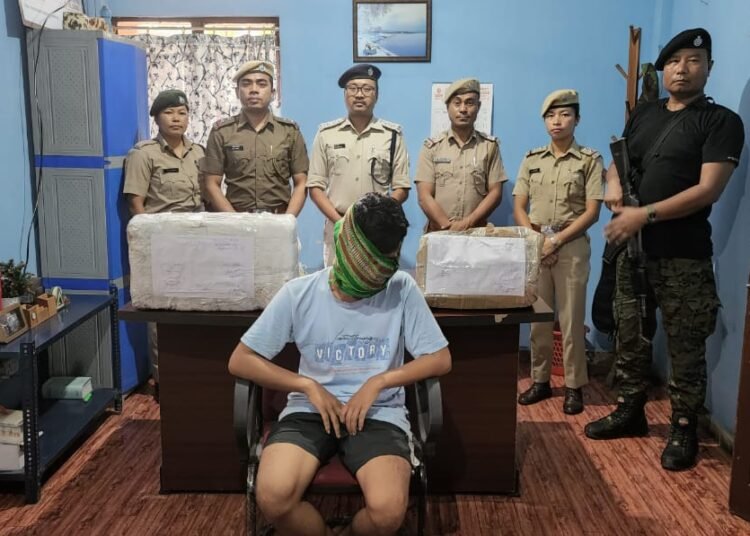 One arrested for smuggling contraband drugs