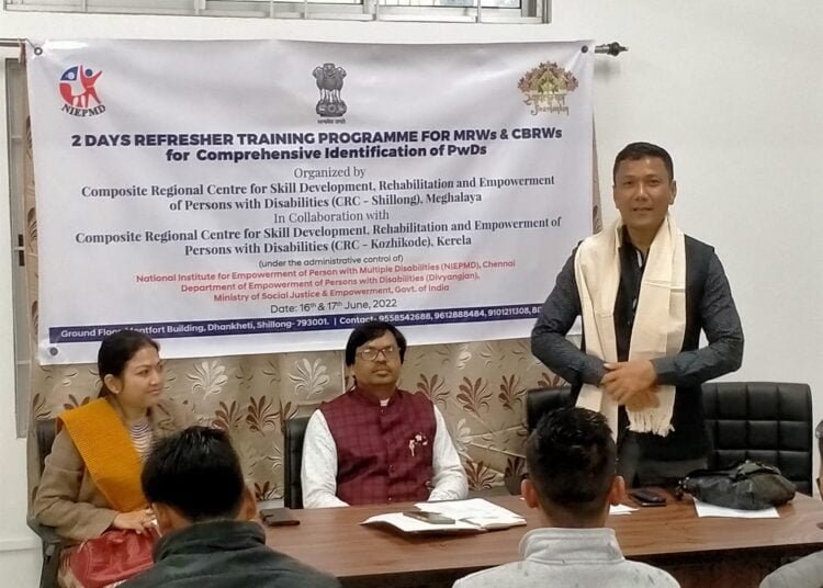 Refresher training underway to identify PWDs