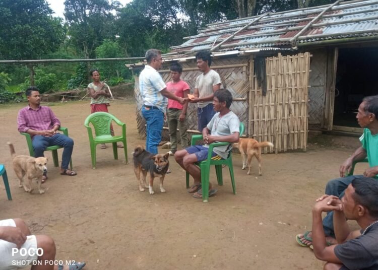 TMC leaders visit flood-affected villages