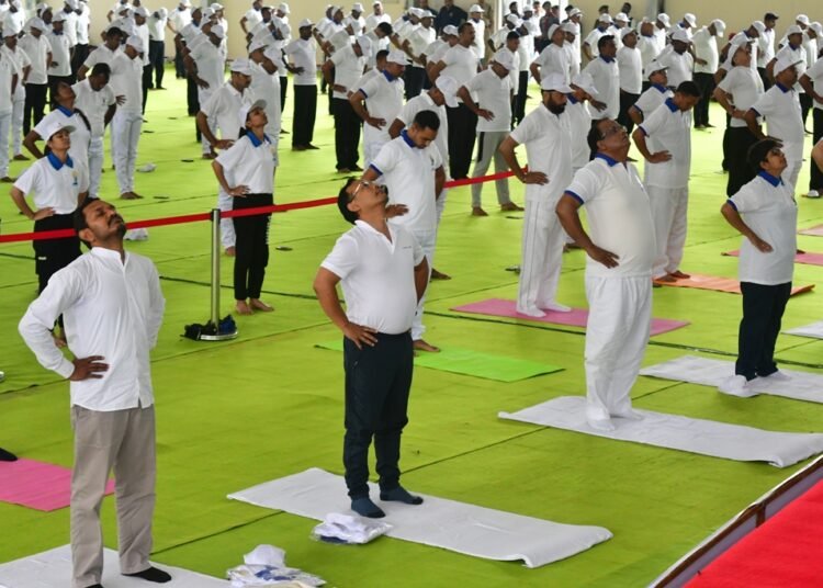International Day of Yoga celebrated in Meghalaya