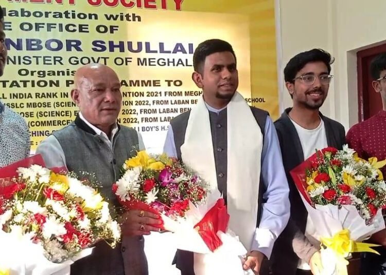 Greater Laban felicitates UPSC rank holder, HSSLC toppers