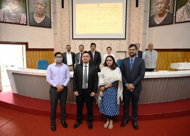 PA Sangma Fellowship for Legal and Policy Research launched