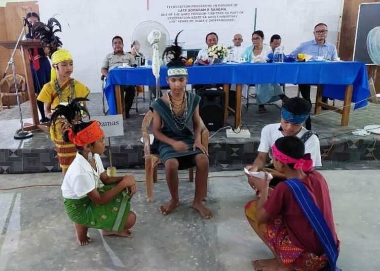 Felicitation programme held to honour freedom fighter Pa Sonaram