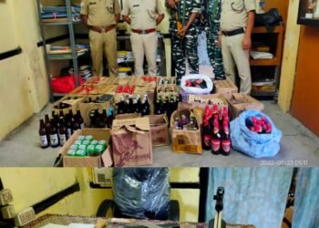 Police raids BJP MDC farmhouse, 73 arrested