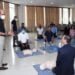 Hands-on CPR training programme held