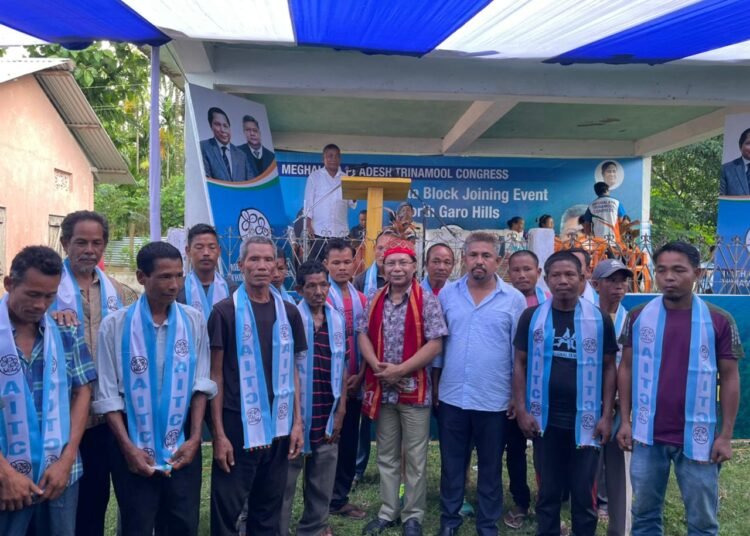 TMC goes on massive membership drive in Garo Hills