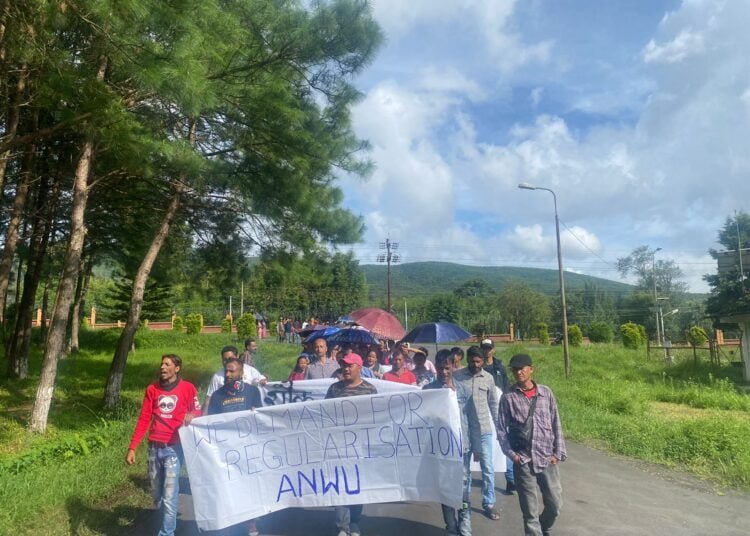 NEHU casual workers to intensify protest