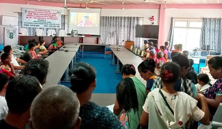 KVK celebrates ICAR foundation day