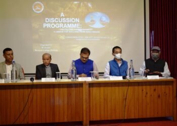 Discussion on ‘Lesson for Shillong from Mawlynnong’ held