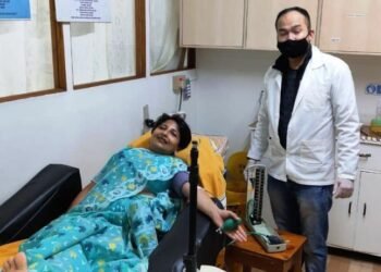 Blood donation camp held to observe Doctors Day