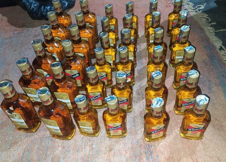 IMFL, cough syrup recovered near Dawki